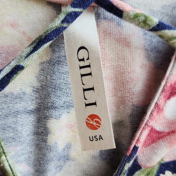 Gilli Floral Culotte Dress Size Large - Picture 10 of 16